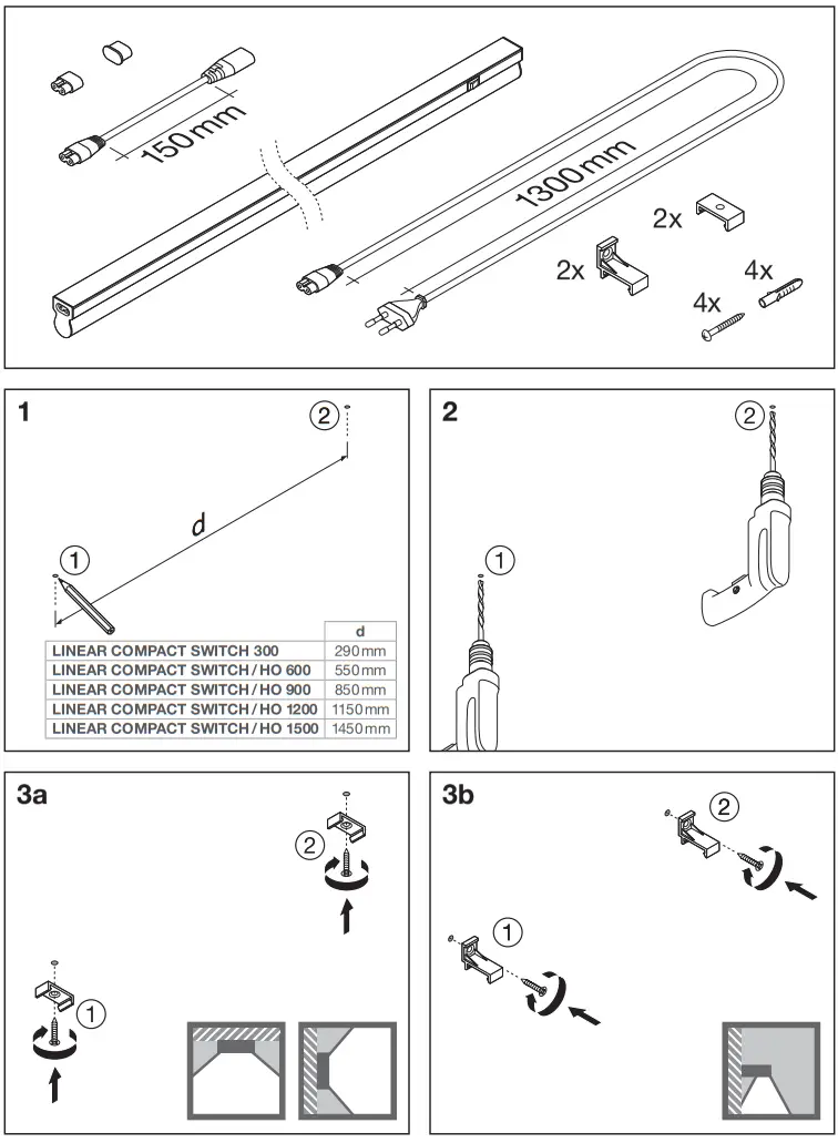 LEDVANCE G11127930 Linear Compact Switch and High Output - fig
