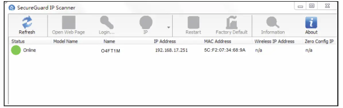 Web Operation and Login