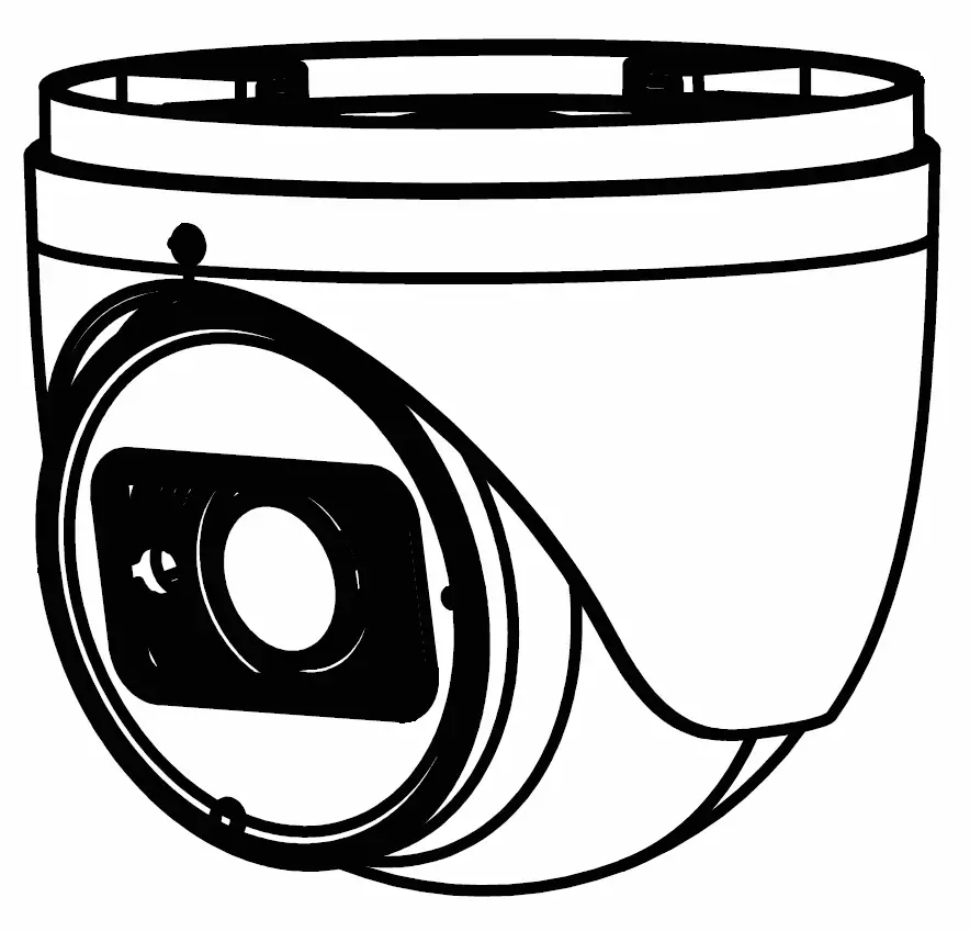 speco technologies O4FT1M 4MP Flexible Intensifier IP Turret Camera Package Content