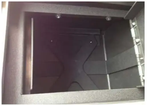 LOCK ER DOWN LD2026XEX Floor Console and Raptor Platinum - Bracket orientation