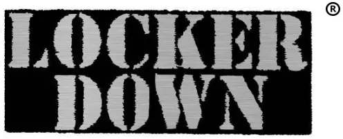 LOCK ER DOWN logo