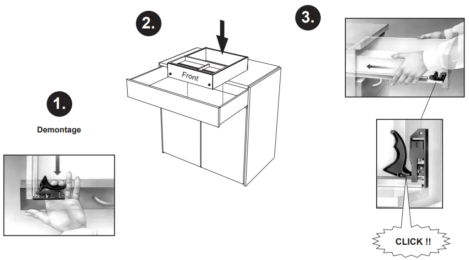 OTTO 2222 Drawer Insert-