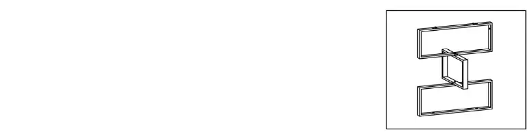 Southern ENTERPRISES OC1139506 Cortland 22 Inch Black Square Glass End Table - Product Overview 10