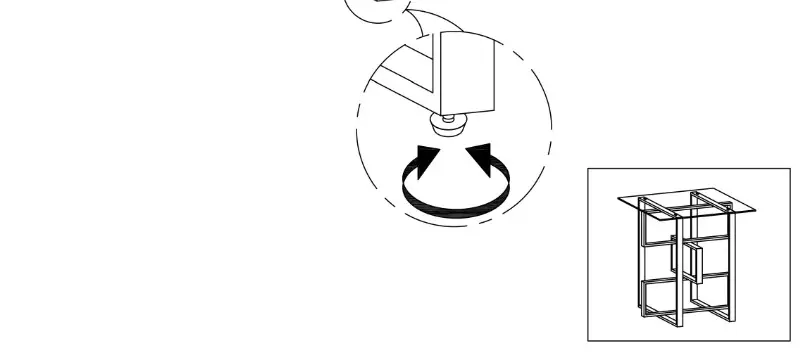 Southern ENTERPRISES OC1139506 Cortland 22 Inch Black Square Glass End Table - Product Overview 15+