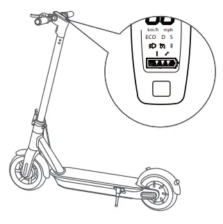 HURTLE HURES36 Pneumatic Tire Foldable Electric Scooter- fig13