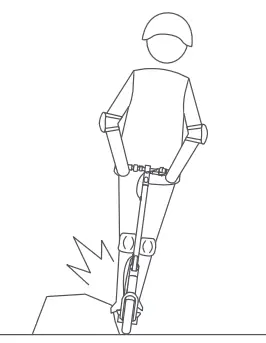 HURTLE HURES36 Pneumatic Tire Foldable Electric Scooter- fig22