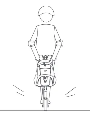 HURTLE HURES36 Pneumatic Tire Foldable Electric Scooter- fig23