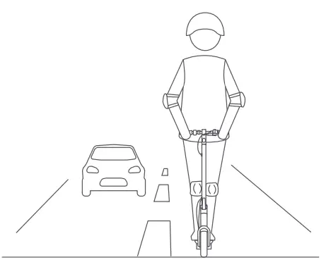 HURTLE HURES36 Pneumatic Tire Foldable Electric Scooter- fig24