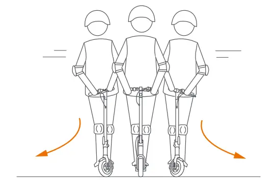 HURTLE HURES36 Pneumatic Tire Foldable Electric Scooter- fig26