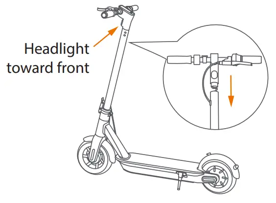 HURTLE HURES36 Pneumatic Tire Foldable Electric Scooter- fig4