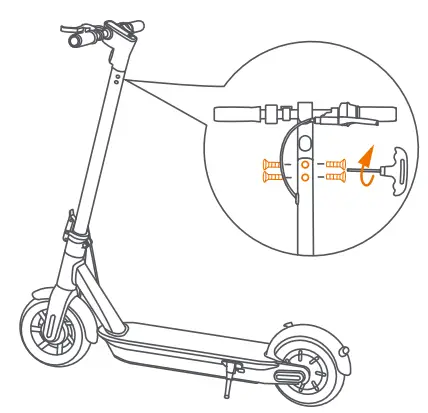 HURTLE HURES36 Pneumatic Tire Foldable Electric Scooter- fig5