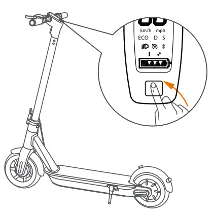 HURTLE HURES36 Pneumatic Tire Foldable Electric Scooter- fig6