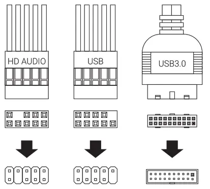 AeroCool Beam Mid Tower Case - fig1