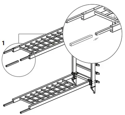 Arbors The Carolina Woodgrain Arbor- Arch Installation