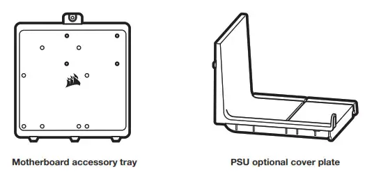 CORSAIR 7000D7000D AIRFLOW Full Tower PC Case - ACCESSORIES IN THE BOX