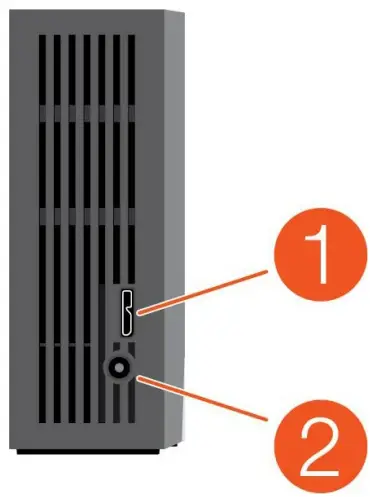 SEAGATE STLC10000400 One Touch with Hub - FIGURE 2