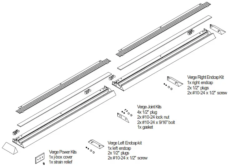 LEDALITE ID 7608 Verge Wall LED Mount Fixtures - fig
