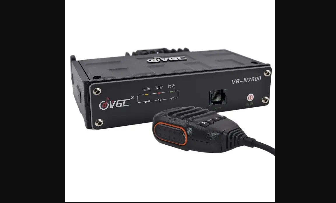 Vgc Vero Vr-n7500 Dual Band Mobile Radio With App Programming Installation Guide
