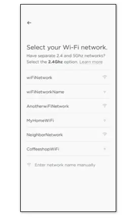 Connect To Home Wi-Fi