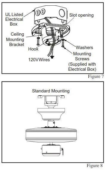 PROGRESS LIGHTING P250080 AirPro 52 inch 5 blade Ceiling Fan - fig 10