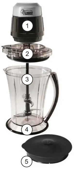 nuwave BPM-M04 Party Mixe fig 2