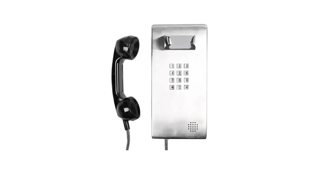 Hqtelecom Hq-jwat137 Vandal Resistant Stainless Steel Wall Mount Telephone With Volume Control Instructions Hqtelecom Hq-jwat137 Vandal Resistant Stainless Steel Wall Mount Telephone With Volume Control Instructions