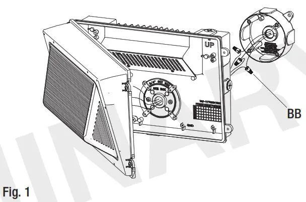 FSC Lighting WP40CE1 WP80CE1 WP120CE1 LED Wallpack - Installation 7