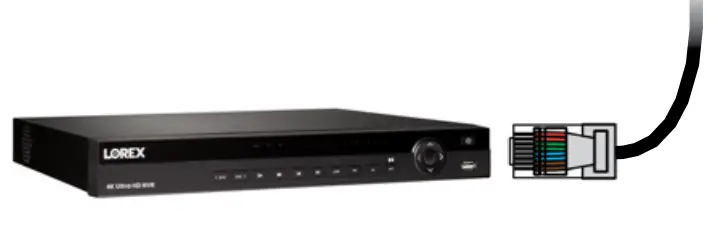 LOREX 4K Motorized Varifocal HD IP Dome Security Camera with Smart Motion Detection and Listen in Audio - Camera 2