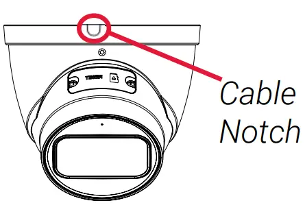 LOREX 4K Motorized Varifocal HD IP Dome Security Camera with Smart Motion Detection and Listen in Audio - Dimensions 2