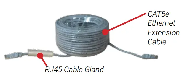 LOREX 4K Motorized Varifocal HD IP Dome Security Camera with Smart Motion Detection and Listen in Audio - Using the RJ45 Cable Gland