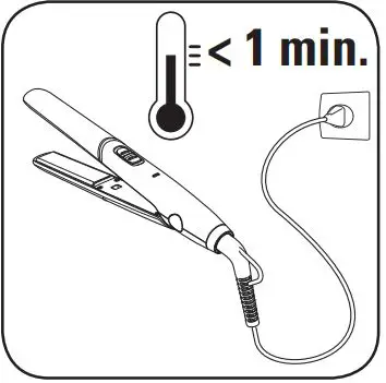 ROWENTA SF1810F0 Express Style Hair Straightener - Figure 2