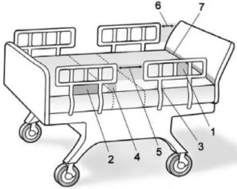Lynacare HC107 Hi-Low Hospital -Bed- HomeCare -Hospital -Beds 01