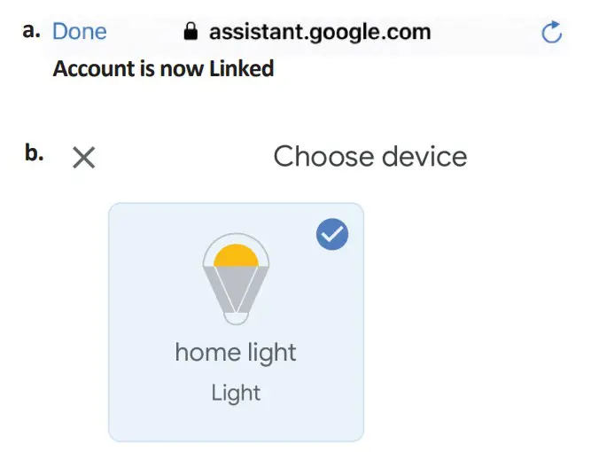 GOOGLE HOME SETTINGS