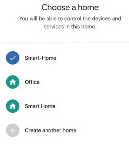 GOOGLE HOME SETTINGS
