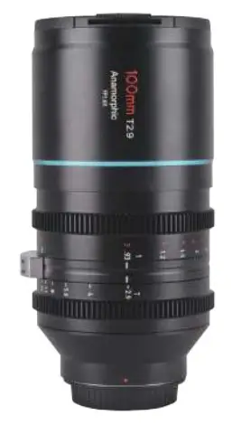 SIRUI SP-393926 100mm T2.9 1.6x Full Frame Anamorphic Lens Product
