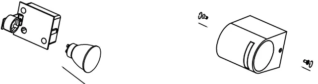 AIGOSTAR-GU10-LED-Outdoor-Wall-Lamp-FIG-2