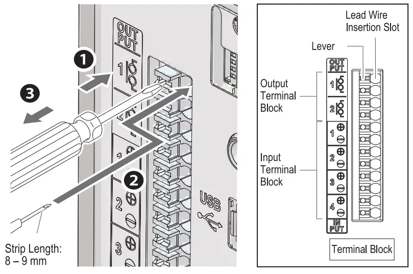 PATLITE NHV4 Network Signal Tower with Voice Annunciator - fig1