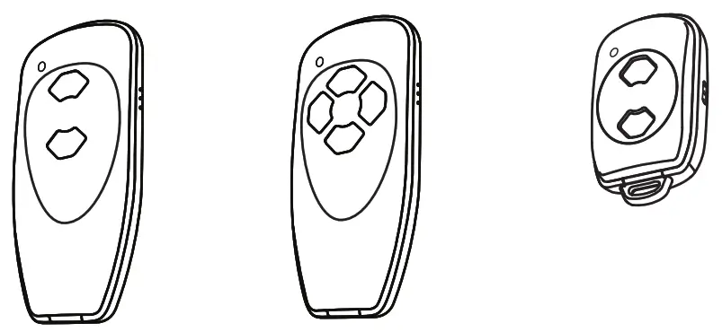 Marantec Digital 382 Two Channel 868MHz Mini Hand - TRANSMITTER INSTRUCTIONS
