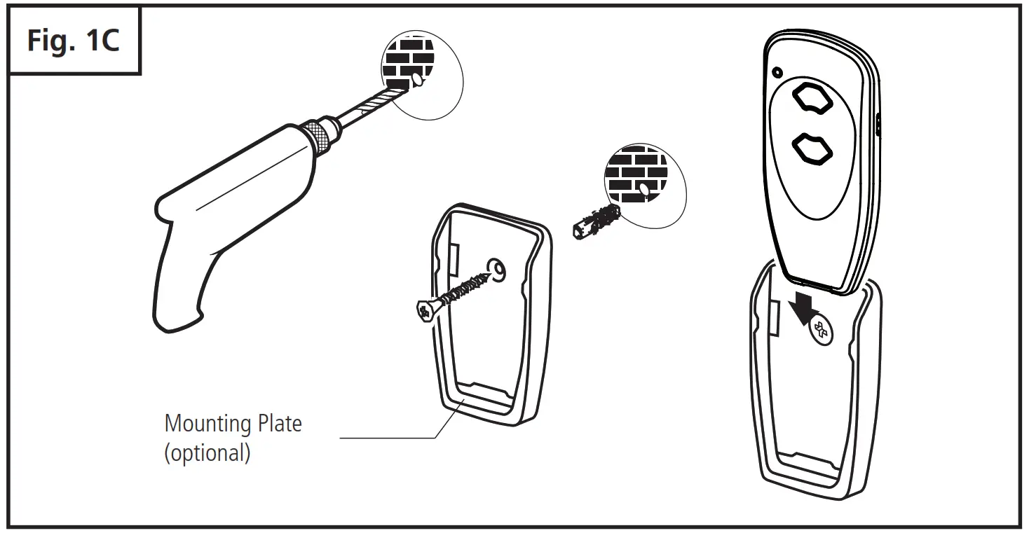 Marantec Digital 382 Two Channel 868MHz Mini Hand - USING3