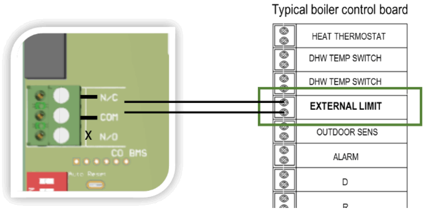 AGS Mini Merlin CH4CO v2 TX Dual Gas Detector - Limit Circuits