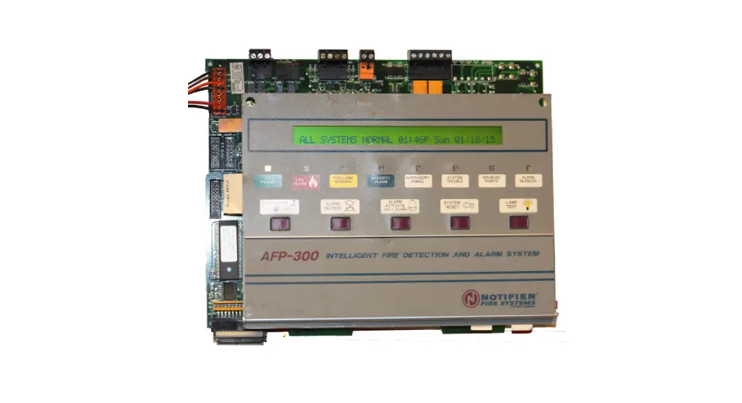 Notifier Afp-300 Fire Alarm Control Panel Supplement Instructions