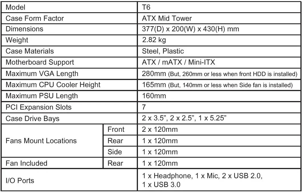 ZALMAN-T6-ATX-Mid-Tower-Computer-PC-Case-fig-2