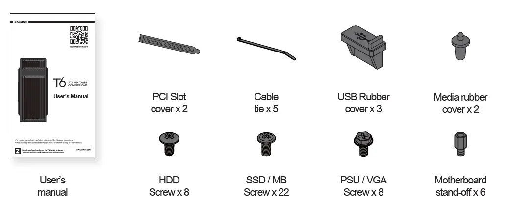 ZALMAN-T6-ATX-Mid-Tower-Computer-PC-Case-fig-4