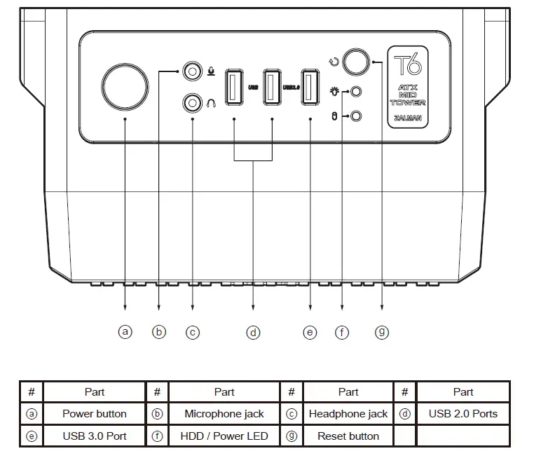 ZALMAN-T6-ATX-Mid-Tower-Computer-PC-Case-fig-5