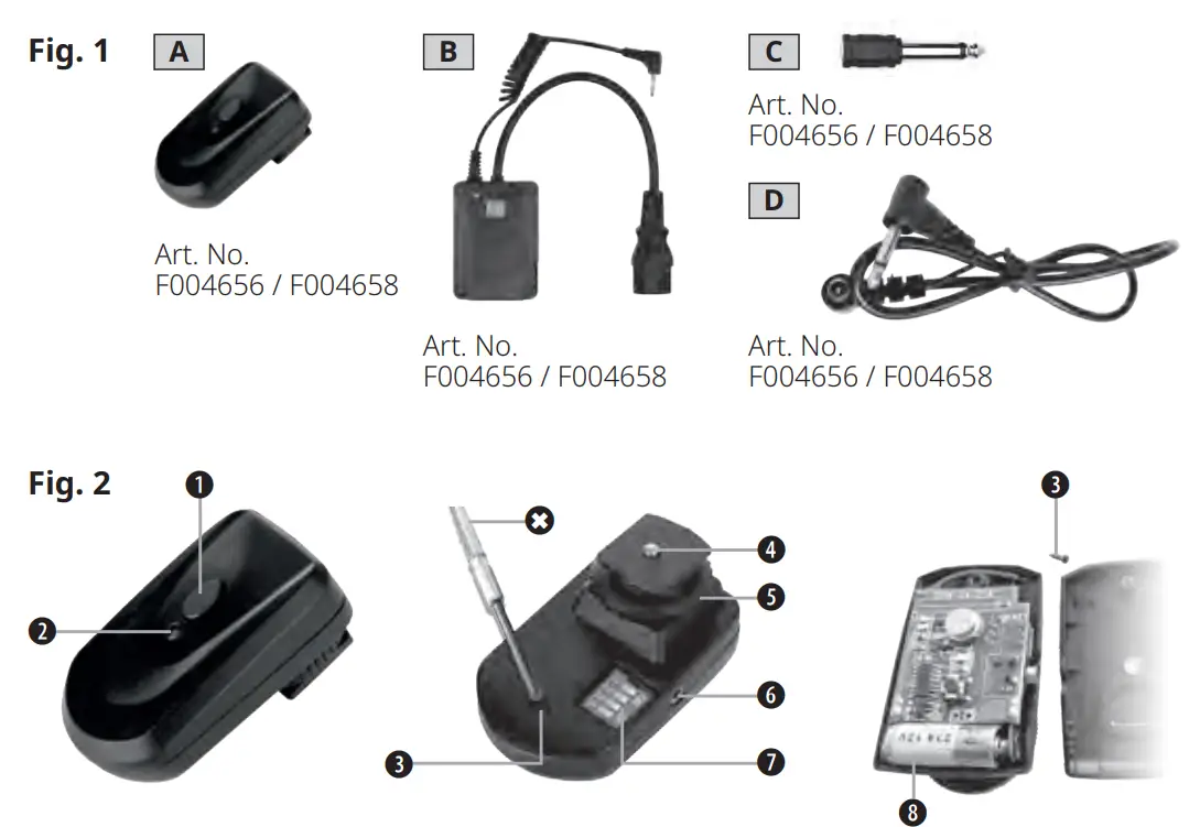BRESSER T-16 Remote Trigger Set - Fig 1