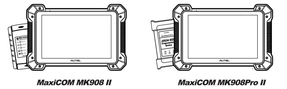 AUTEL MK908 Automotive Diagnostic Scan Tool - Model