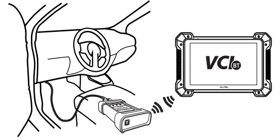 AUTEL MK908 Automotive Diagnostic Scan Tool - kit 6