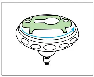 Uniden App Cam Spotlight+ User Guide - Rotate and open the bracket