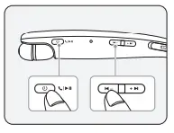 LG HBS-SL5 Tone Style Bluetooth Wireless Stereo Headset - Connecting Manually