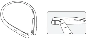 LG HBS-SL5 Tone Style Bluetooth Wireless Stereo Headset - Mobile Calling Functions